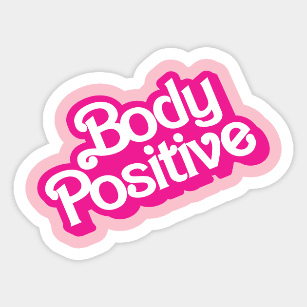 Body Positive Doll core style logo design Sticker by JDawnInk